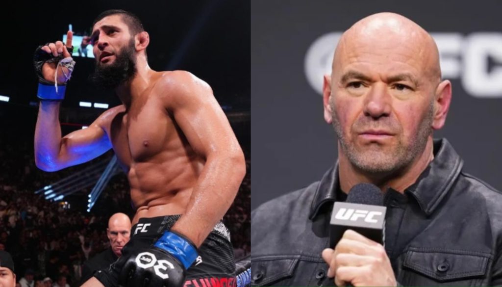 Khamzat Chimaev, Dana White