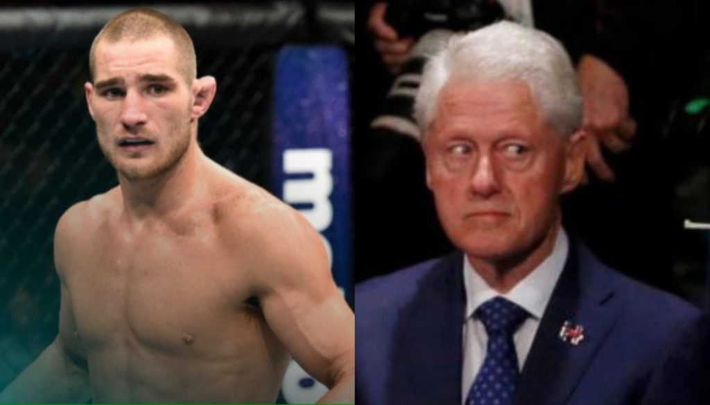 Sean Strickland, Bill Clinton, Jeffrey Epstein, UFC, US President