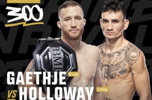 UFC 300, Justin Gaethje, Max Holloway, UFC