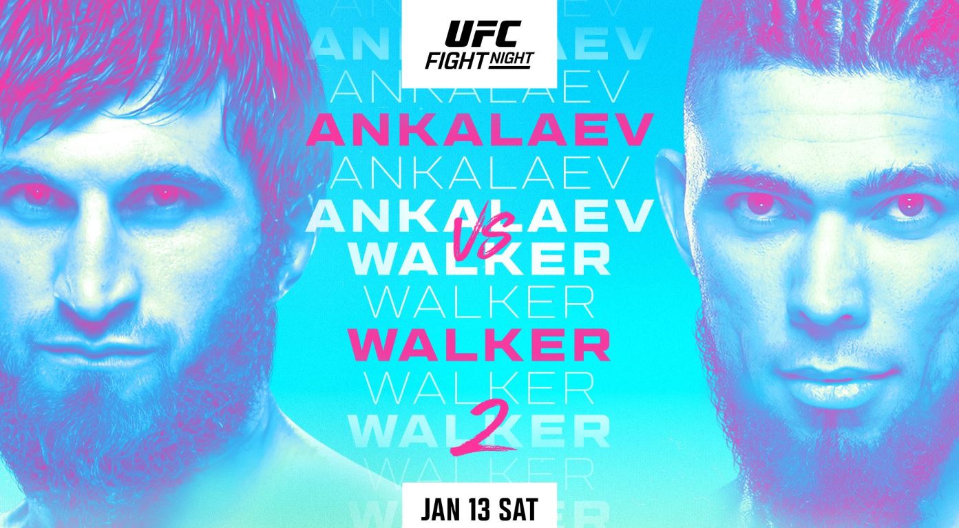 UFC Vegas 84, Live Results, UFC, Ankalaev vs. Walker 2, Johnny Walker