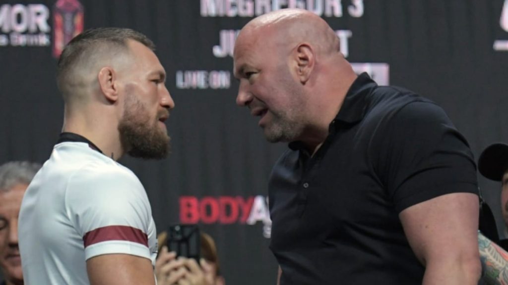 Conor McGregor and Dana White