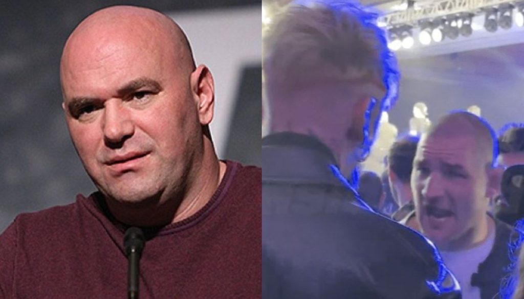 Dana White, Sean Strickland, Machine Gun Kelly, Power Slap, UFC