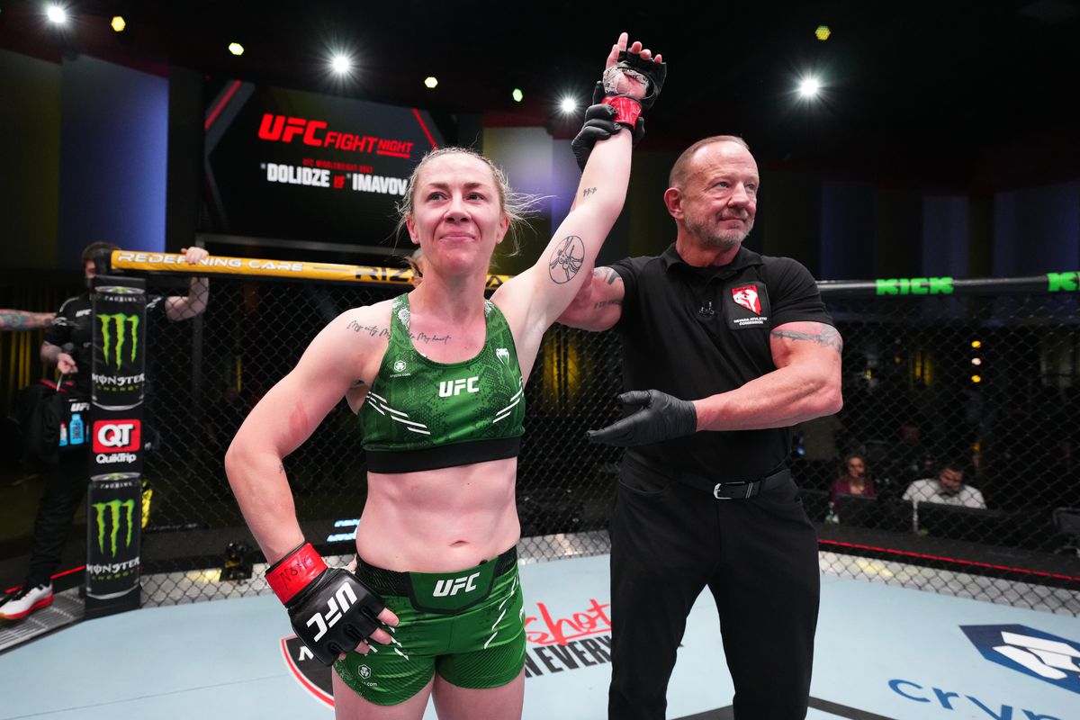 Molly McCann dug down deep to snap losing skid at UFC Vegas 85: “I couldn’t have done any better” thumbnail