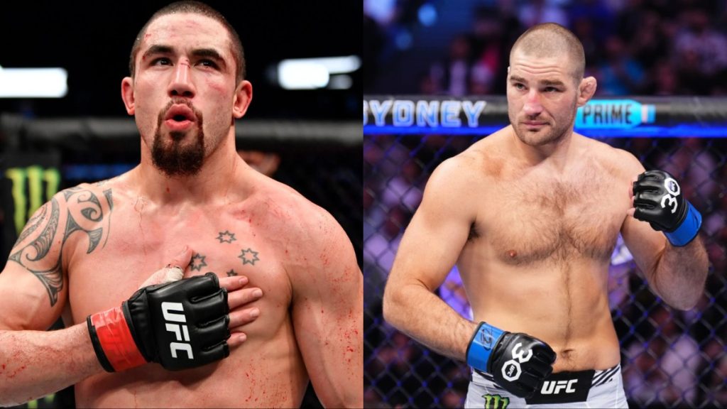 Robert Whittaker and Sean Strickland