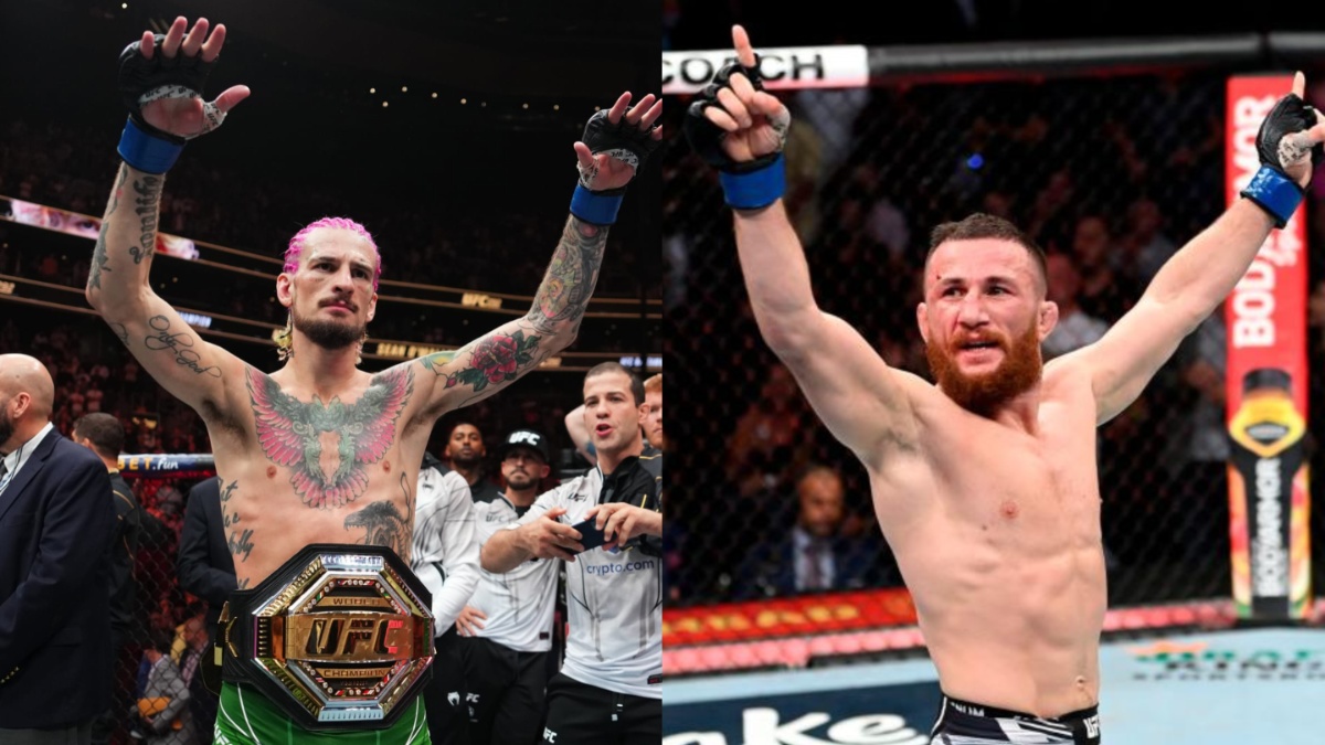Cory Sandhagen explains why he likes Sean O’Malley’s chances in upcoming UFC title fight with Merab Dvalishvili: “He’s that much better of a striker”