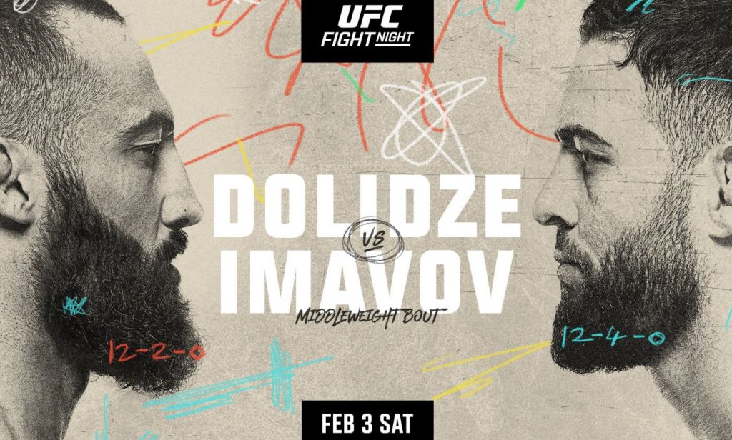 UFC Vegas 85, Results, UFC, Roman Dolidze, Nassourdine Imavov