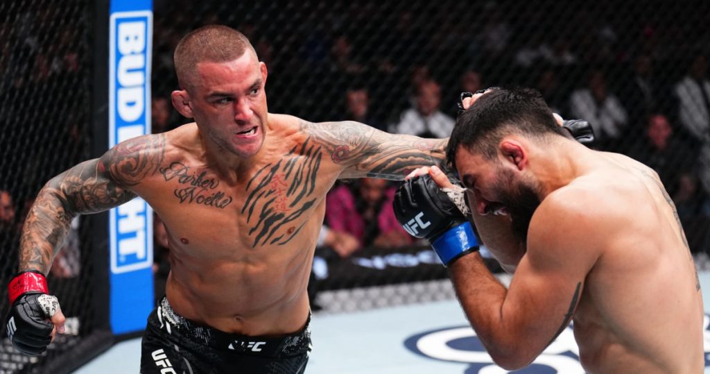 Dustin Poirier Benoit Saint-Denis UFC 299