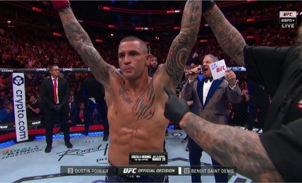 Dustin Poirier, UFC 299, profissionais reagem, UFC