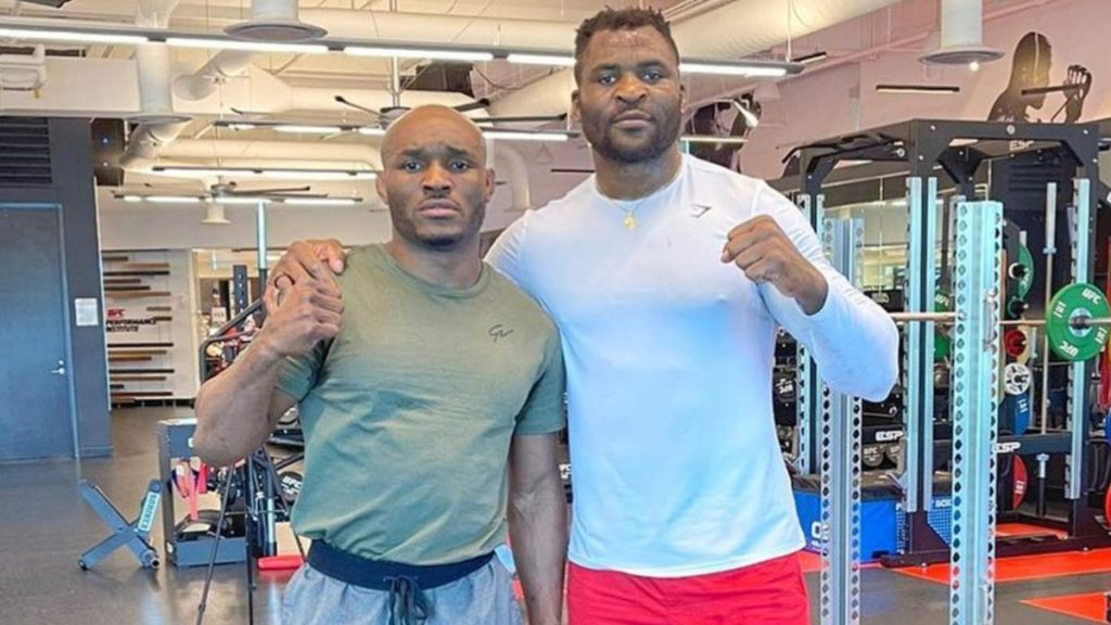 Francis Ngannou and Kamaru Usman