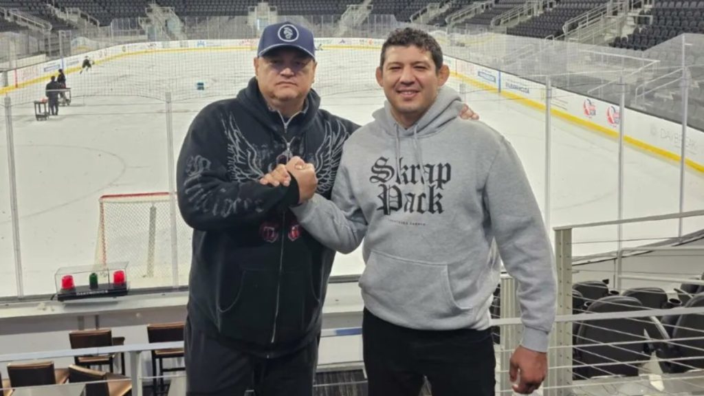 Gilbert Melendez and Scott Coker