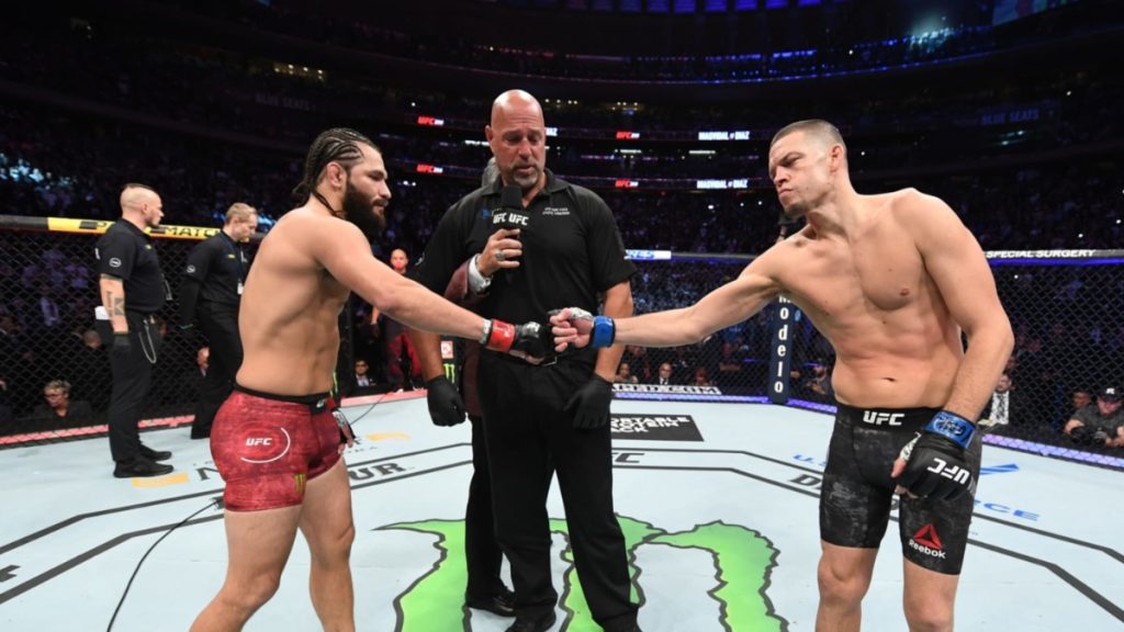 Jorge Masvidal and Nate Diaz