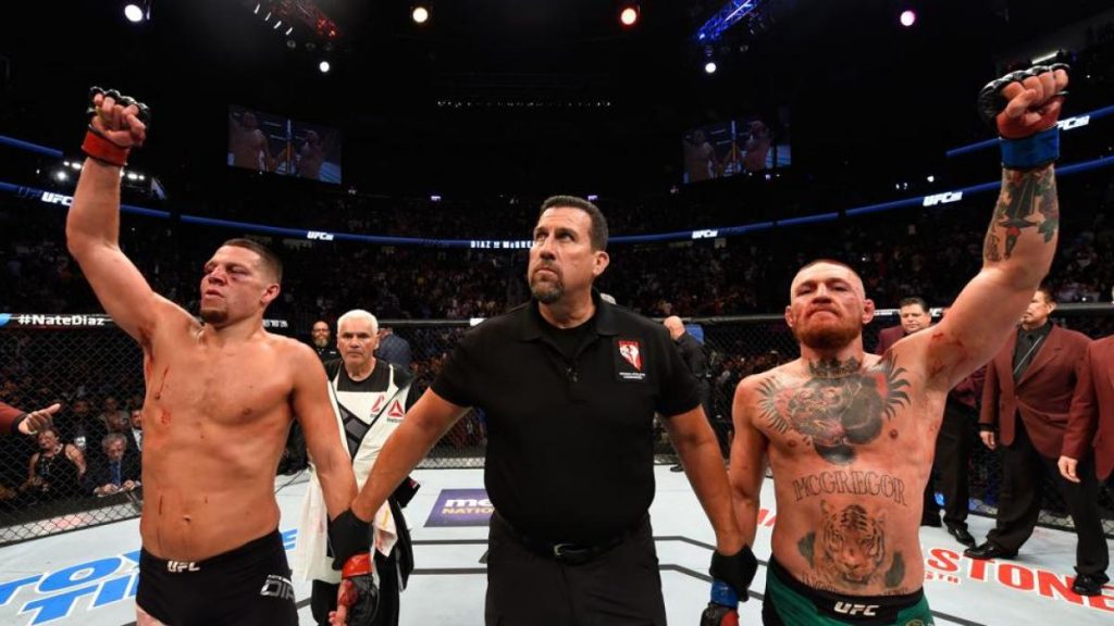 Nate Diaz Conor McGregor UFC