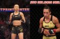 Rose Namajunas and Amanda Ribas