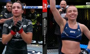 Rose Namajunas, Amanda Ribas, UFC Vegas 89, Results, UFC, Pros react