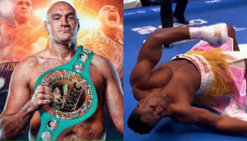 Tyson Fury, Francis Ngannou, Anthony Joshua, KO, Boxing