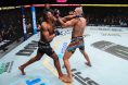 Jamahal Hill throws a punch at Alex Pereira UFC 300