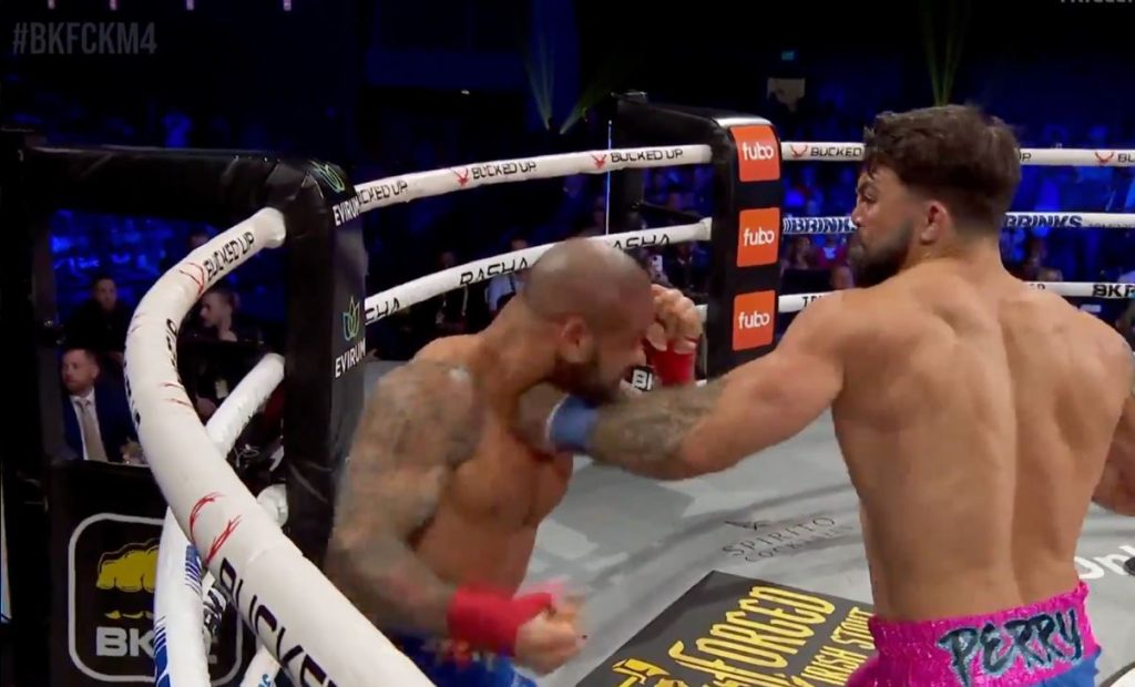 Mike Perry, KO, BKFC, Thiago Alves, KnuckleMania 4, Results