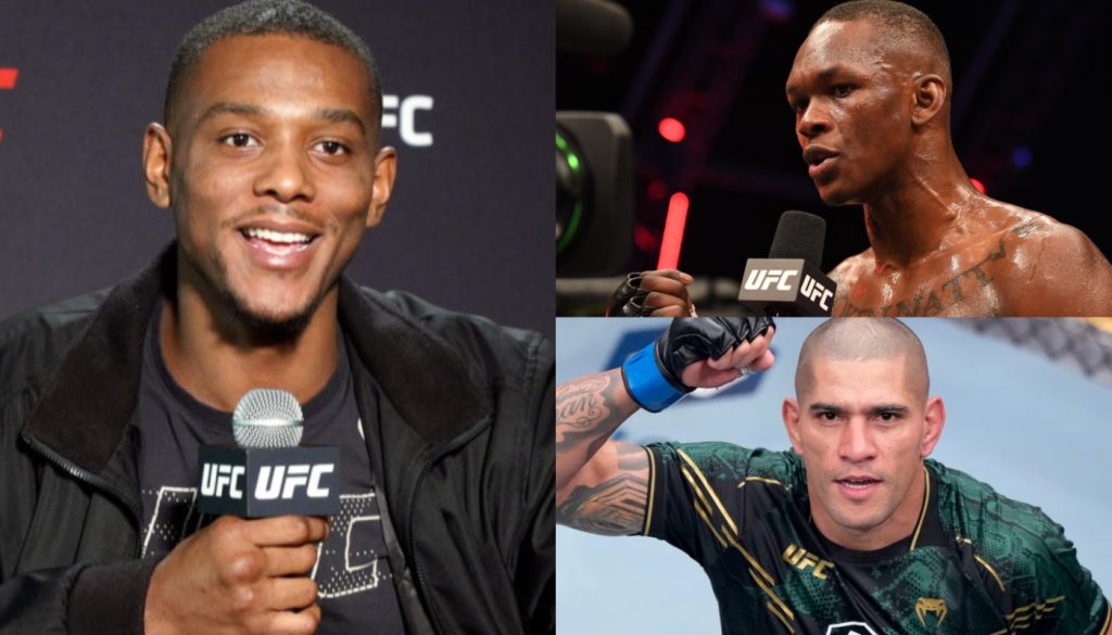 Jamahal Hill, Israel Adesanya, Alex Pereira