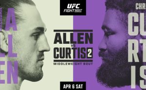 UFC Vegas 90, Results, Brendan Allen, Chris Curtis, UFC
