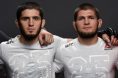 Islam Makhachev and Khabib Nurmagomedov