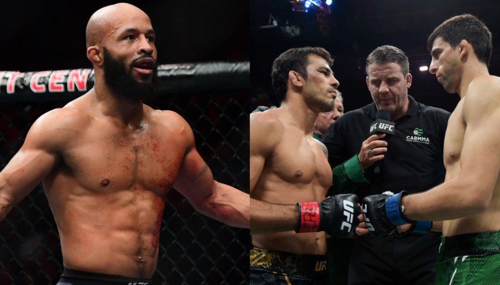 Demetrious Johnson, Alexandre Pantoja, Steve Erceg