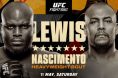 UFC St. Louis, Derrick Lewis, Rodrigo Nascimento, UFC, Results