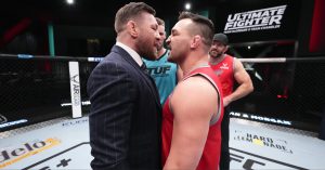 Conor McGregor and Michael Chandler