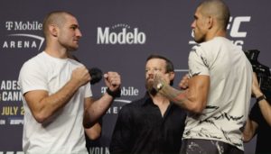 Sean Strickland, Alex Pereira