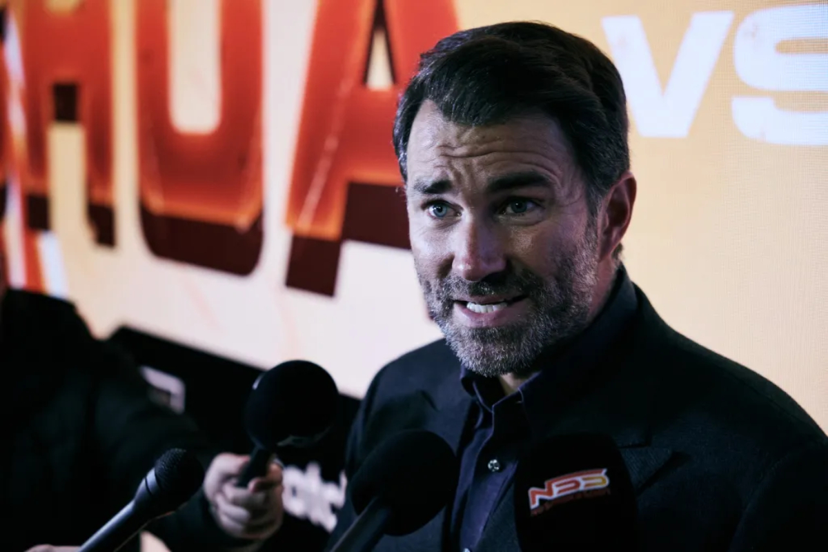 Eddie Hearn scoffs at Dana White and Zuffa trying to dominate boxing