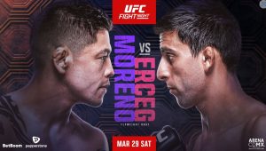 UFC Mexico City, Brandon Moreno, Steve Erceg, Results, UFC