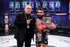 Patricio 'Pitbull' Freire and Scott Coker