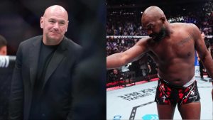 Dana White and Jon Jones