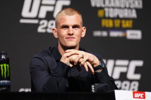 Ian Machado Garry press conference