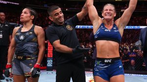 Julianna Pena loses to Kayla Harrison at UFC 316