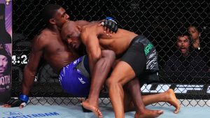 Kamaru Usman takes Joaquin Buckley down