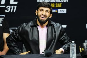 Arman Tsarukyan UFC press conference