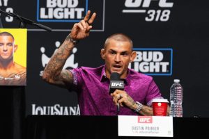Dustin Poirier UFC press conference