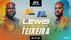UFC Nashville, Derrick Lewis, Tallison Teixeira, Results, UFC