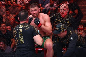 Dricus du Plessis UFC 319 corner