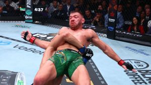 Dricus du Plessis slammed down at UFC 319