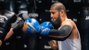 Khamzat Chimaev training