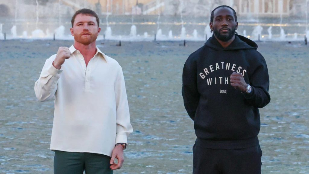 Canelo Alvarez and Terence Crawford