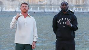 Canelo Alvarez and Terence Crawford