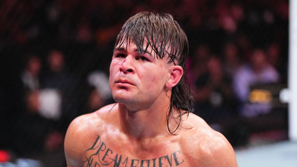 Diego Lopes during UFC fight