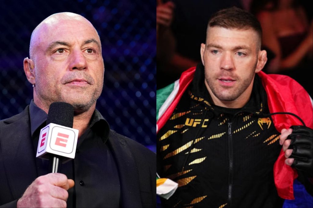 Joe Rogan and Dricus du Plessis