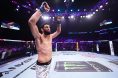 Khamzat Chimaev enters UFC Octagon