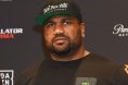 Rampage Jackson appears at the official weigh-in for Bellator Japan