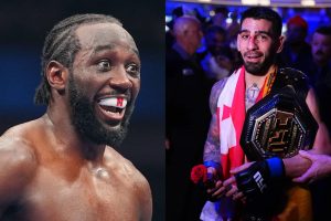 Terence Crawford and Ilia Topuria