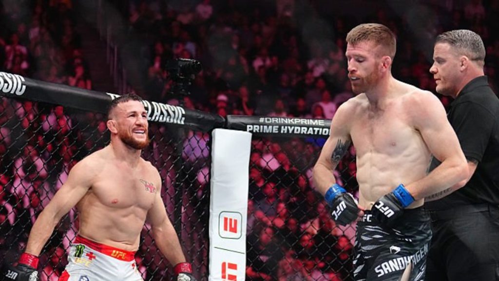 Cory Sandhagen loses to Merab Dvalishvili at UFC 320