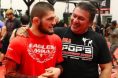 Khabib Nurmagomedov and Javier Mendez